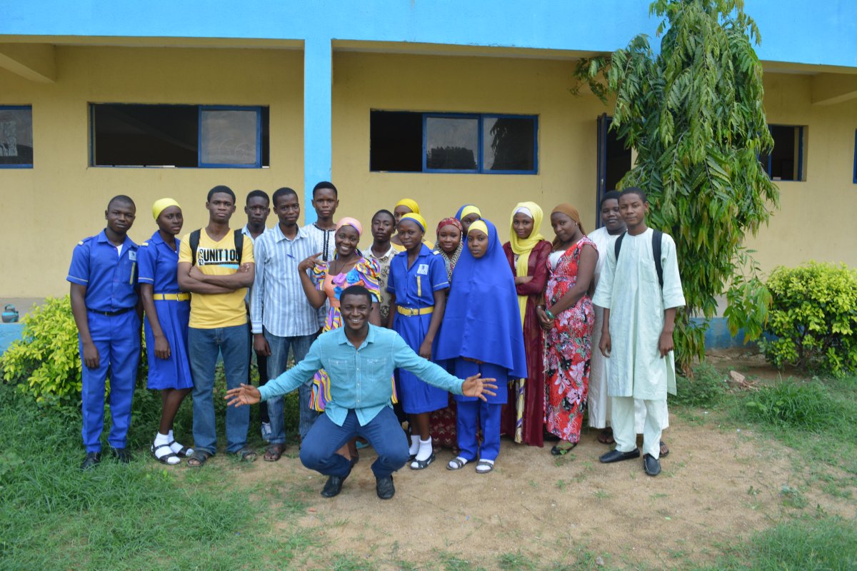 codifynaija's tweet photo. With the selected applicants at RFC Kano!! #CodeCamp2015 has begun!! http://t.co/vt6aE6XMnG