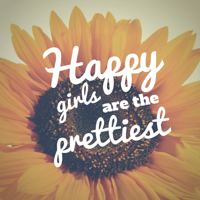 CraftBoxGirls's tweet photo. Happy Girls Are The Prettiest #motivation #inspiration @picquotes #happy http://t.co/EzBG1Twc6r