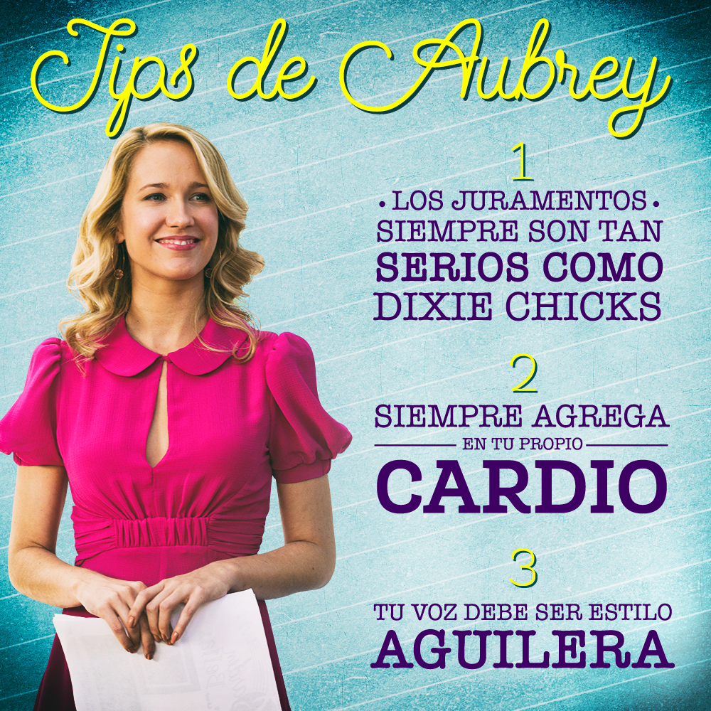 PitchPerfectMx's tweet photo. Los Tips de vida de #Aubrey: http://t.co/1TBfv5g2v8