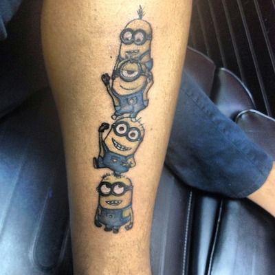 legacyink #tattoo #minion #golf #golfer #kevin had loads … | Flickr