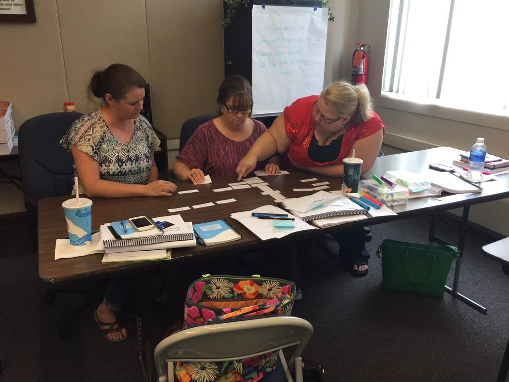 caitlinzmck's tweet image. Concept mapping during #TPP #MeetTheModules in Cabell County! #thinkingteachers @ChristinaLesh @CherylDobbertin