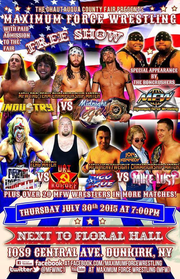 jayflyier450's tweet photo. Be there to see me win the MFW cruiserweight championship http://t.co/F6LFXF9I7t
