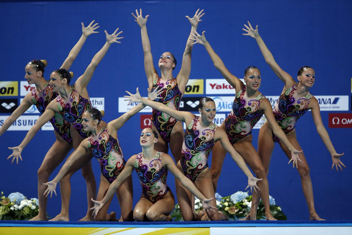 elpais_deportes's tweet photo. El equipo de sincronizada español termina quinto en el Mundial de Natación de Kazán http://t.co/zb9EB7lstg http://t.co/6E2pBnHYmA