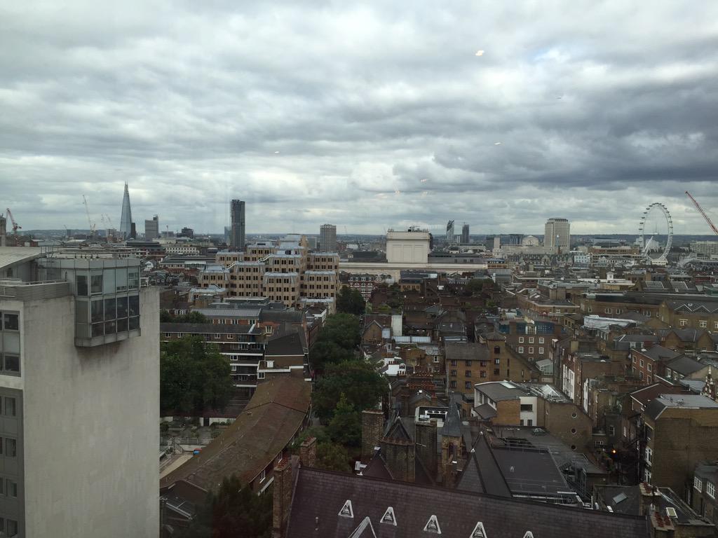 Cracking view of the London skyline from the bar on the top floor too <a href="/JonathanReidUK/">Jonathan Reid</a>