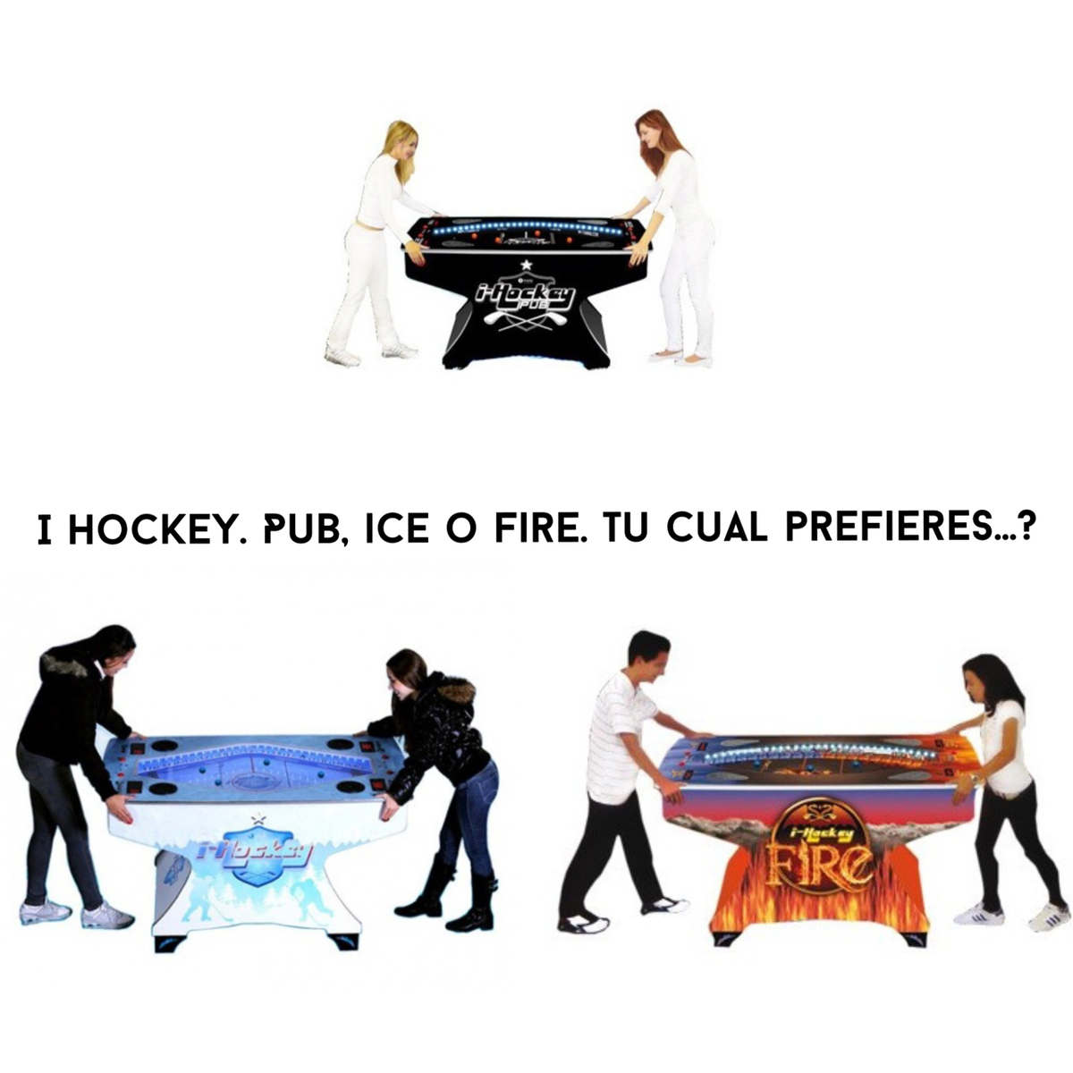 grupo_vya's tweet photo. Tu cual prefieres ? Vídeo:http://t.co/YQRjAw5T72 
#Emprende #Franquicias #Recreativos #Madrid #Eventos #Miniboleras http://t.co/nTI3cJWt8K
