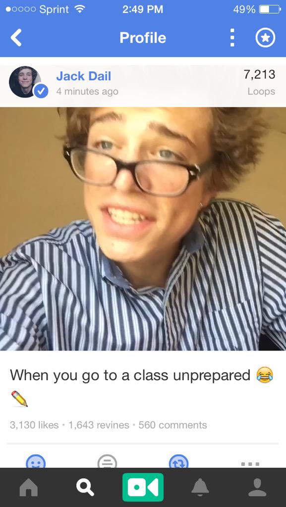 kellylorenaa's tweet photo. @JackDail #JacksNewVine I love you lots! I Revined already👌🏼your amazing http://t.co/TbqAfzu6Zs