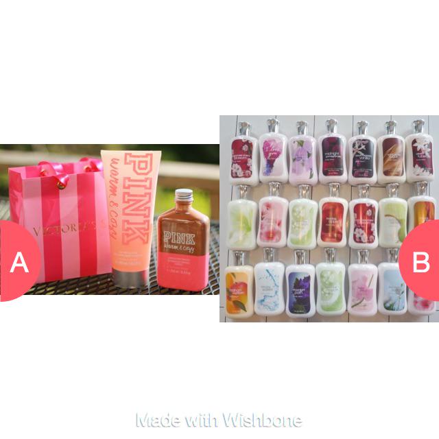 MrsSabic's tweet image. Victoria secret or bath and body works? getwishboneapp.com/share/5505236
