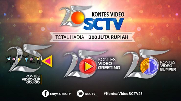 SCTV's tweet photo. Ikuti #KontesVideoSCTV25 di @vidiodotcom.
Raih total hadiah 200juta.

Info lebih selengkapnya http://t.co/e80euavrRt http://t.co/g9OjhTqKuO