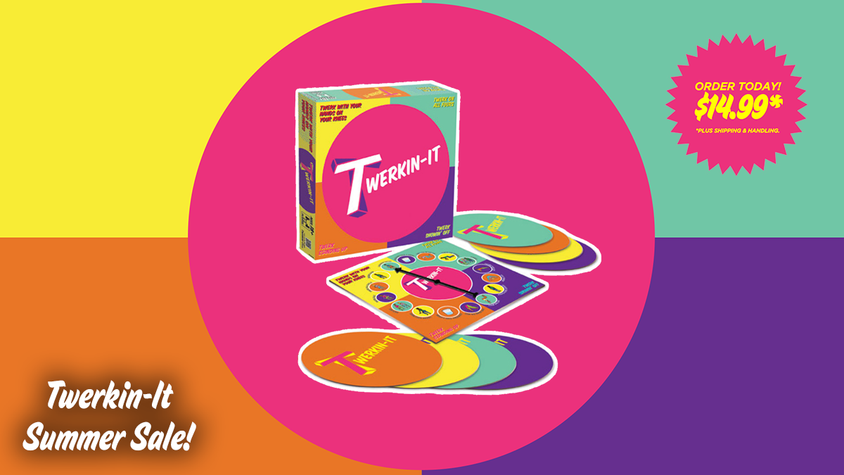 #Party it up this #Summer with #TwerkinIt, now only $14.99 for a limited time  
twerkin-it.com