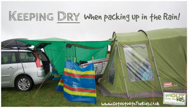 #Camping tip: how to stay dry when packing up in the rain! bit.ly/1KubEtt