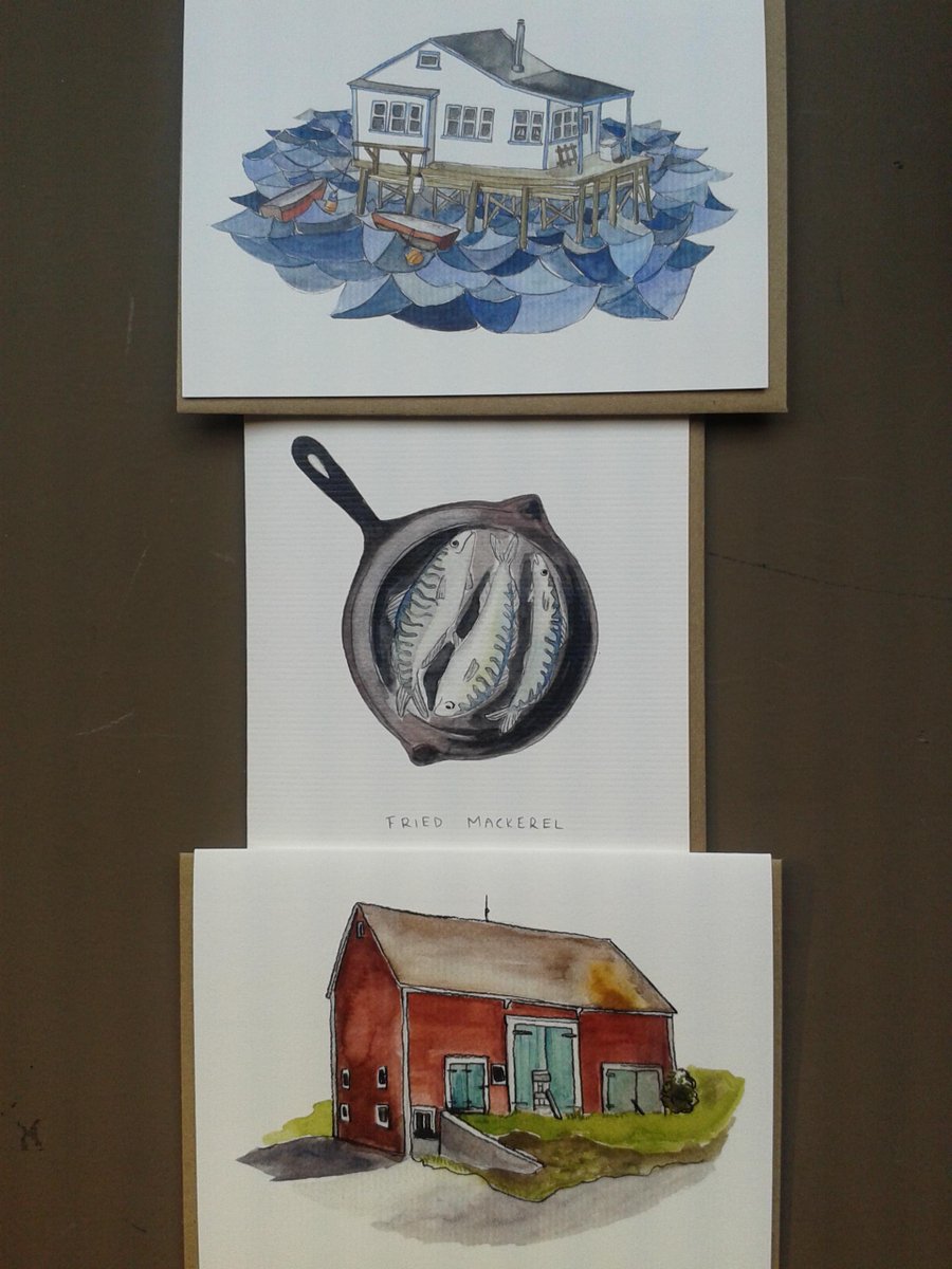 I get excited by new card lines: Nova Scotian Artist Kat Frick Miller