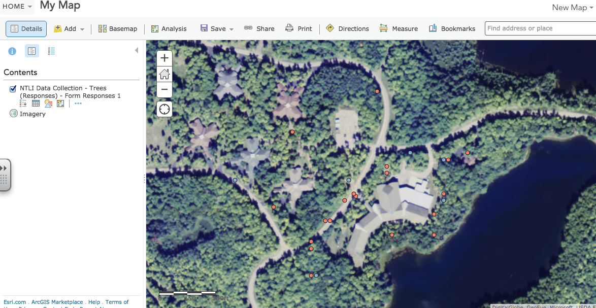 LynnTeachIt's tweet image. #arcgis #treemapping #ntli2015