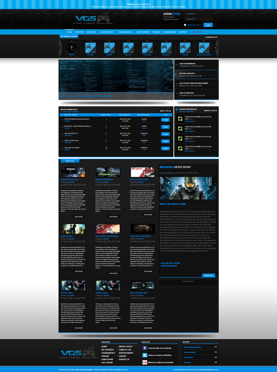 GamingScripts's tweet image. Beta just launched! Join now! videogamingsolutions.com/community/show…