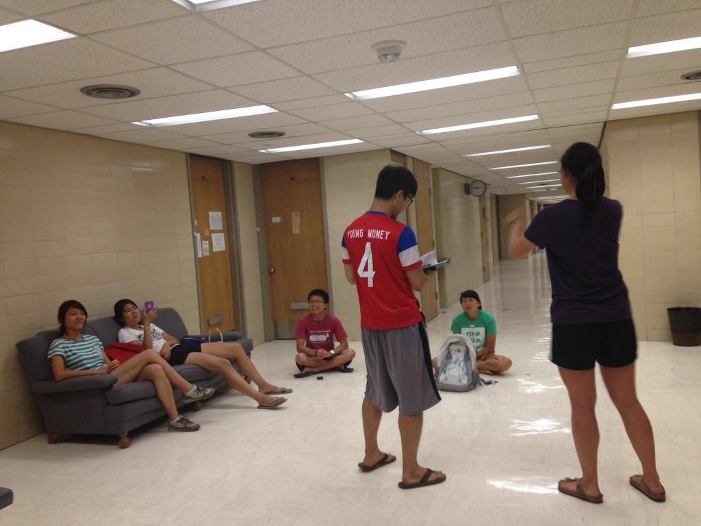 hapalee90's tweet image. Skit team practicing! We are trying teach the kids that jesus is the only one who can make us clean #csmp15