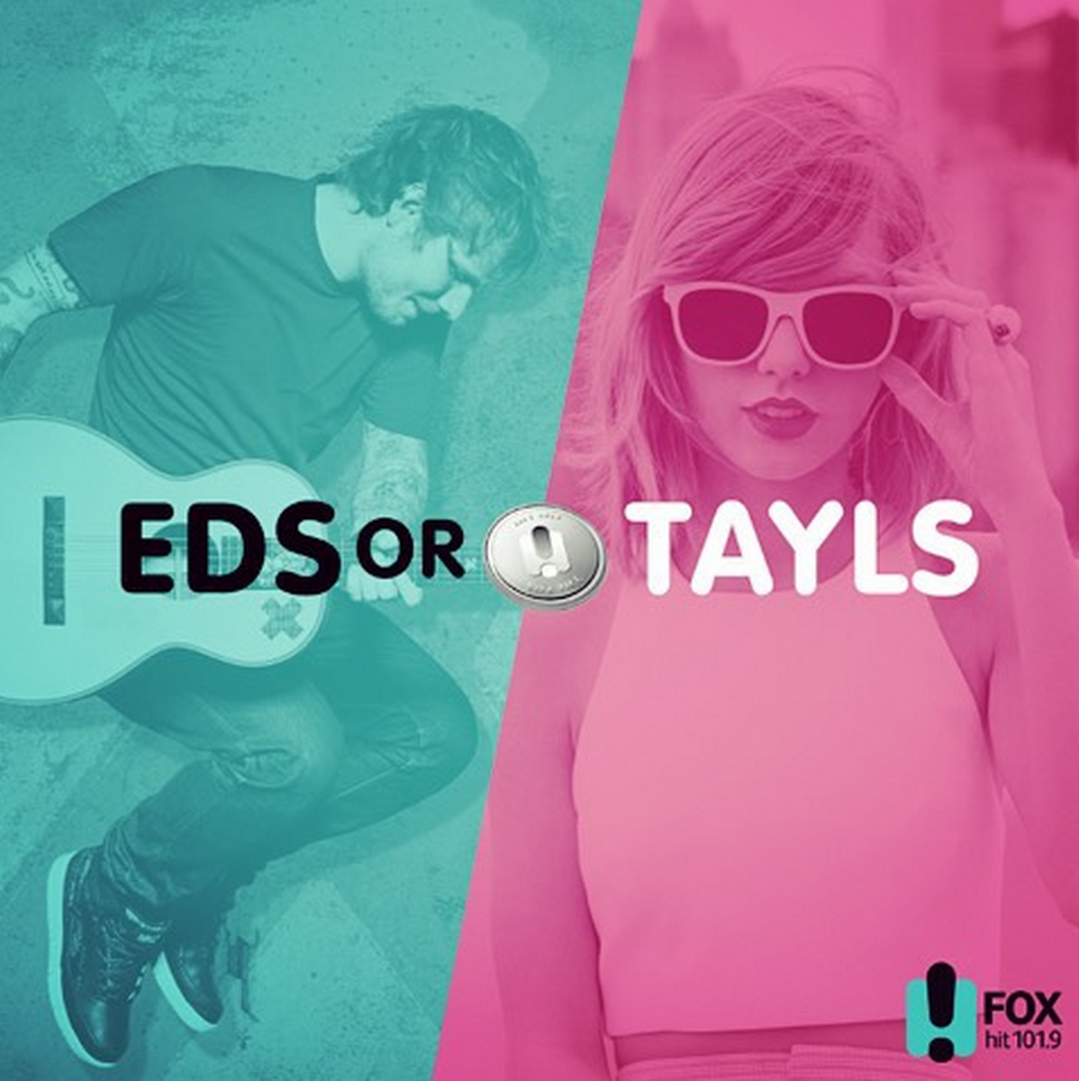 thefox1019's tweet photo. Two amazing artists. Two massive concerts. One place to win tickets π#edsortayls http://t.co/VudLcFJDrJ