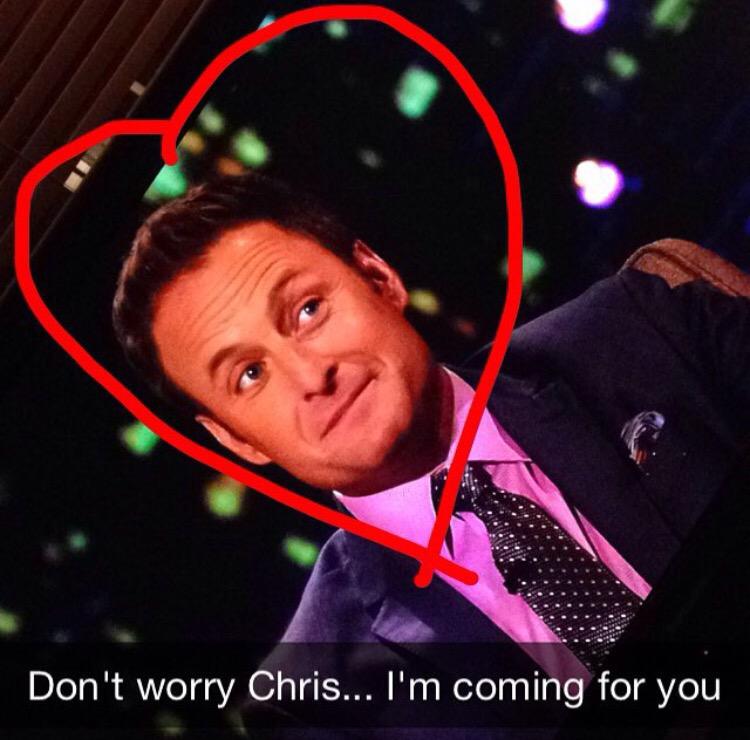 rachelbogle's tweet photo. All these #TheBachelorette #TheBachelor relationships and Chris Harrison is still single. Don't worry little buddy..😂 http://t.co/JQBA4HWjS6