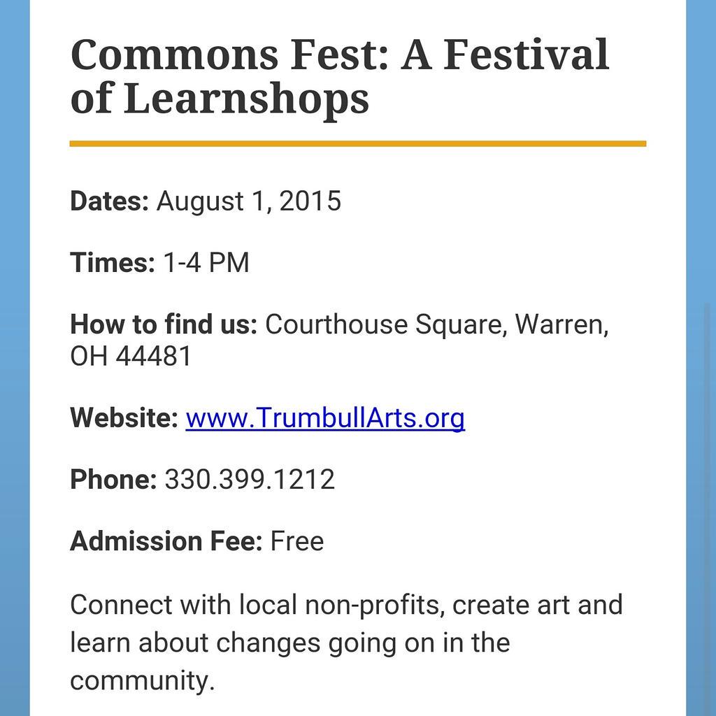 chessislifeorg's tweet image. Commons Fest this Saturday. We will be #playingchess &amp;amp; #teachingchess #downtown #Warren #courthousesquare from 1-4pm.