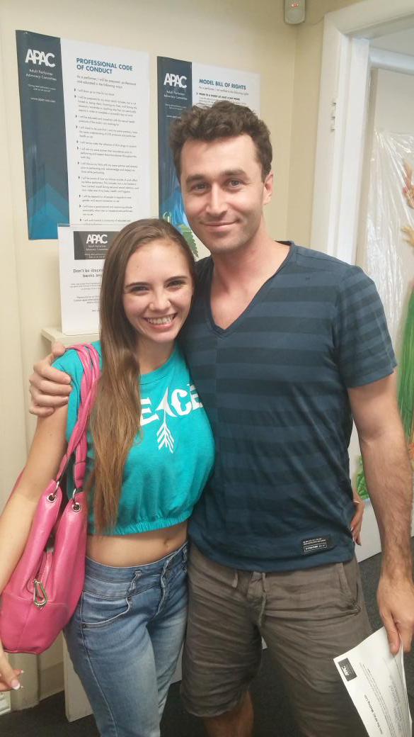 Best day of my life #imawkward @JamesDeen 😍😍😍 http://t.co/VnIA49pF0u