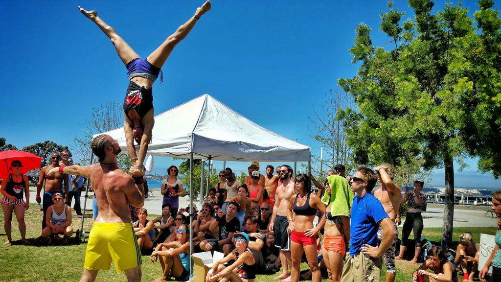 CheetahPlatt's tweet photo. Teaching at #AcroLove was absolutely Amazing! Such a great weekend! #acrorevolution #acroyoga #couplesacro #sandiego http://t.co/G0X1yrp8Kv