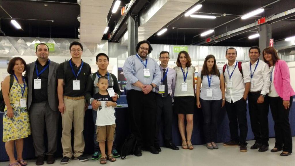 pablogarguez's tweet photo. Group picture to celebrate the #FellowMember of the #IEEE #GRSS to #AntonioPlaza in #IGARSS @lucanasantos @EOUrban http://t.co/aTDsGVdIlJ