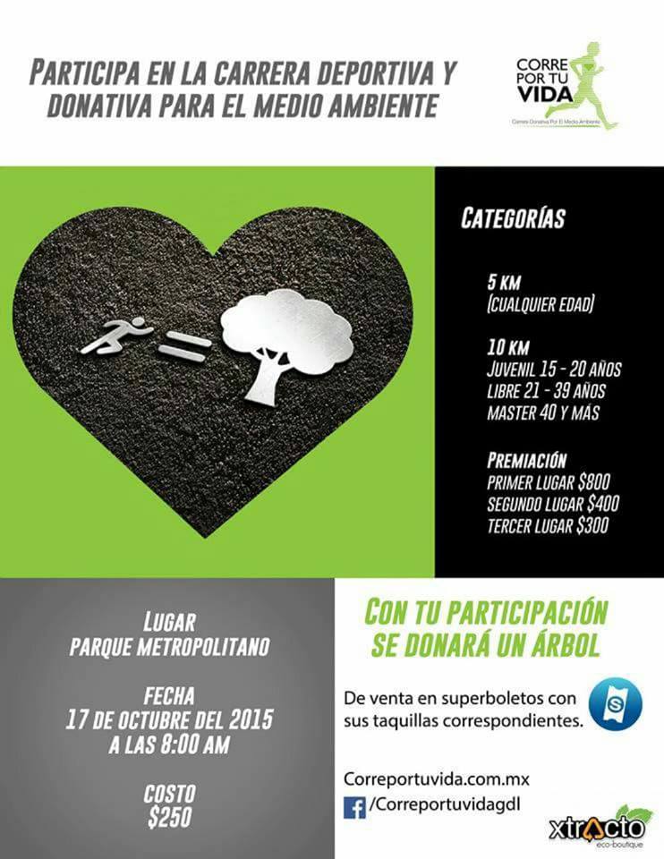 PublSocial's tweet photo. Inscripción para la carrera "Corre por tu Vida" 
http://t.co/psr7ySX5zl http://t.co/CflCoYig6W