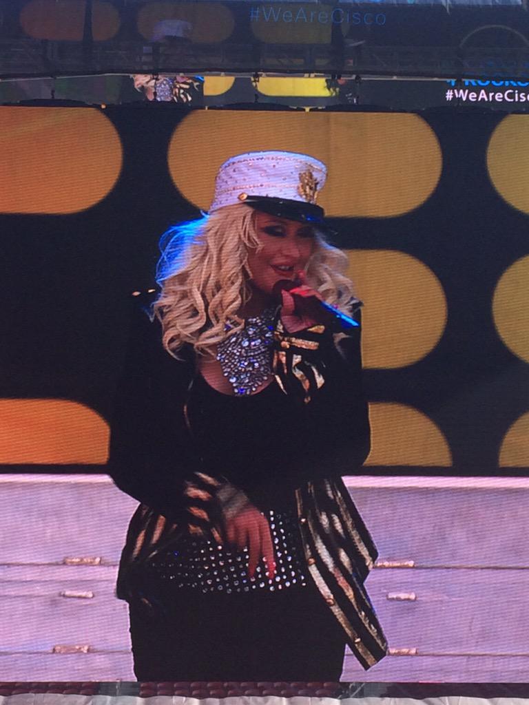 andygreencisco's tweet photo. @xtina hitting up Candy Man at #CiscoRocks #WeAreCisco #insidecisco @Cisco @CiscoUKI #aintnopartylikeaciscoparty http://t.co/kPvnuNY23r