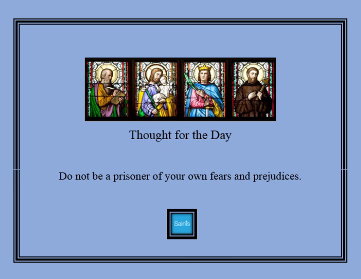 _saintsoftheday's tweet photo. Thought for the Day via
https://t.co/qf3sZSHVpK

https://t.co/C5bmMEAwWi http://t.co/0Yw4hemBJa