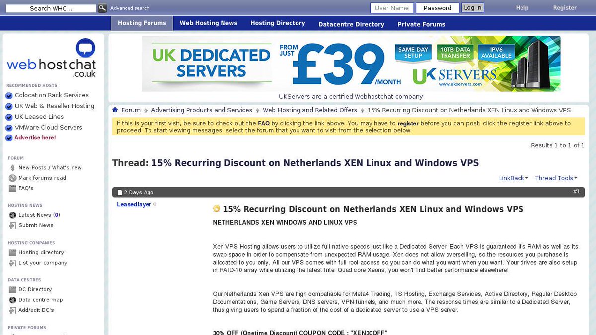 SpeedFirstVPS's tweet image. 15% Recurring Discount on Netherlands XEN Linux and Windows VPS - speedfirstvps.blogmal.com/2015/07/27/15-… ##FastVPS