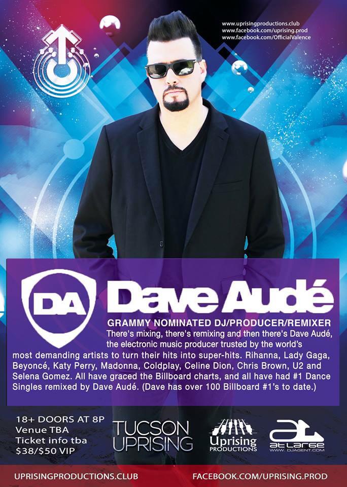 uprisingprod's tweet photo. #tucsonuprising is proud to present @daveaude on #october24 #wewillrise http://t.co/wlI2OXXnja