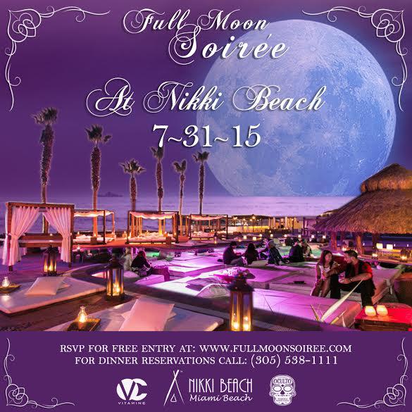 Full Moon Soirée <a href="/NikkiBeachMiami/">Nikki Beach Miami</a> this Friday 7pm - RSVP for free admission at fullmoonsoiree.com/megacity #megacityevents