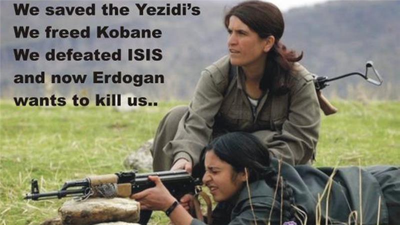 Erdogan and Syrian Kurds