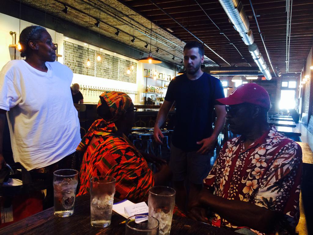 BenNockels's tweet photo. Some of the @Maps4Neighbors crew gathered today @oakandore. Please join us next time. http://t.co/sDVcElEgDD