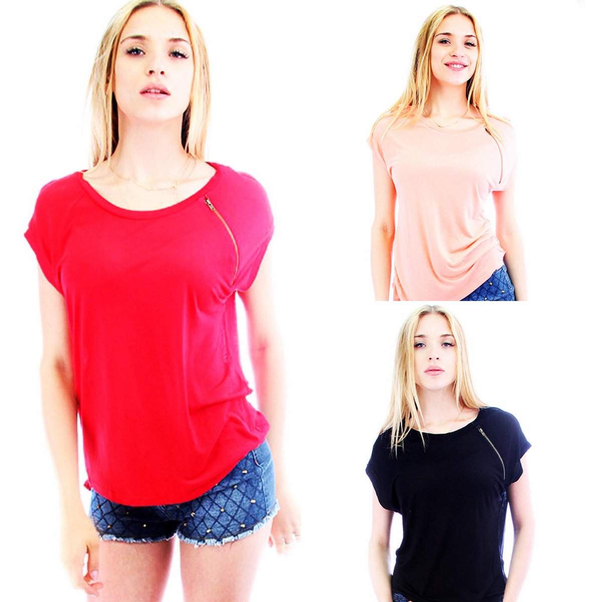 lyssloo_clothes's tweet photo. Check out these #zipper tops we just put on http://t.co/Zhcrr8nd4j can you guess what they're made of? 100% #Bamboo http://t.co/1mVvSFjLn8