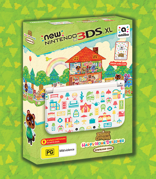 nintendo new 3ds animal crossing happy home designer bundle by nintendo new 3ds animal crossing happy home designer bundle by