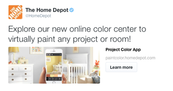 SamaraTuchband's tweet image. Thank you Home Depot...Choosing color has never been so fun!  thd.co/1IDNiAb #HDProjectColor #ColorConfidence