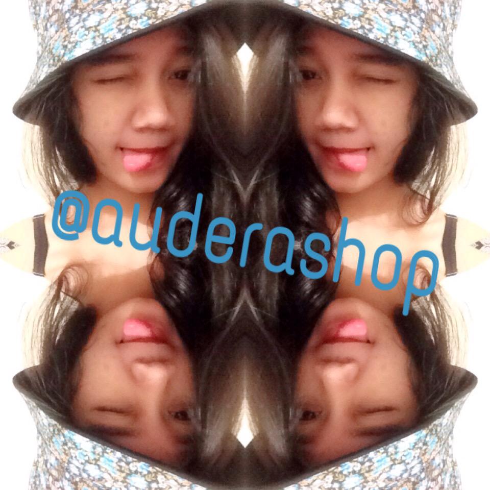 Hallo sistasista ☺️ aku lagi make bucket super kece dari @auderashop loh 😆 bucket ini bkin aku makin kece kan 😎😁