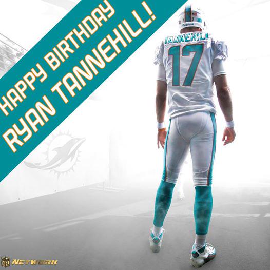 Happy birthday to Miami Dolphins QB Ryan Tannehill!...  