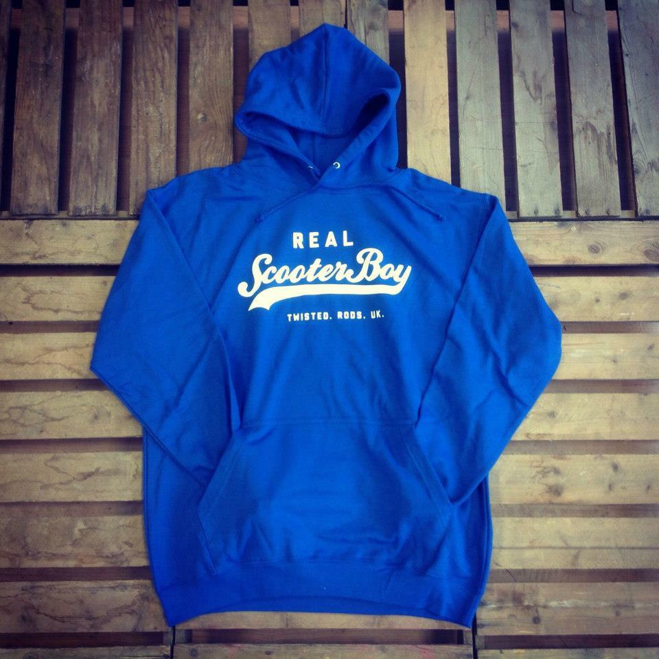 <a href="/wildcatbrand/">Wildcat Clothing</a> #wildcatclothinguk #wildcatbrand #scootering Wildcat #Twistedrods Real Scooter Boy Blue Hoodies.