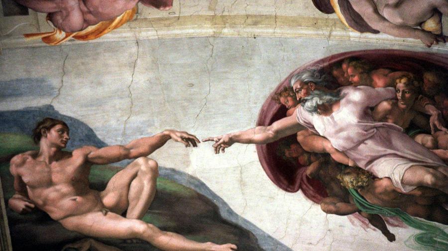 latimes's tweet photo. Michelangelo's Sistine Chapel frescoes linked to the golden ratio http://t.co/8TxffWwPCh http://t.co/1u051FTNu0