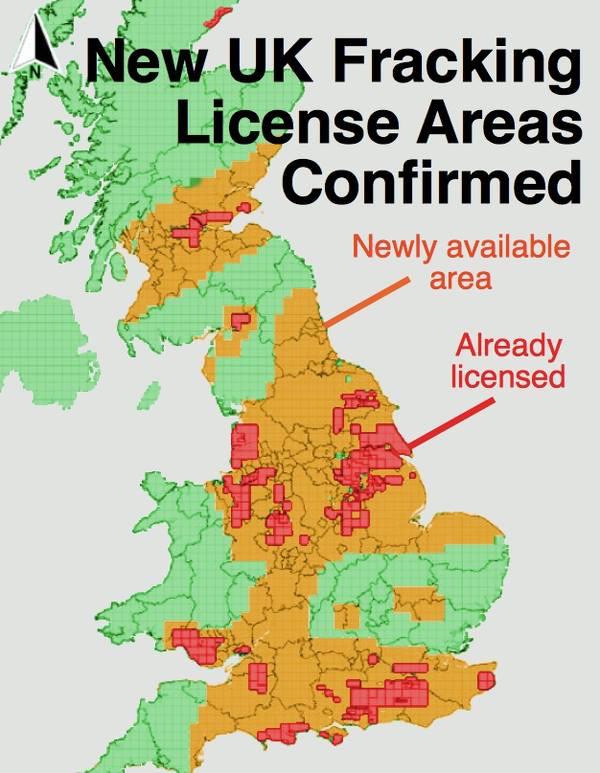 Tories destroyed industry in N England & Scotland. Tories now want to destroy landscapes in these areas. #Fracking.