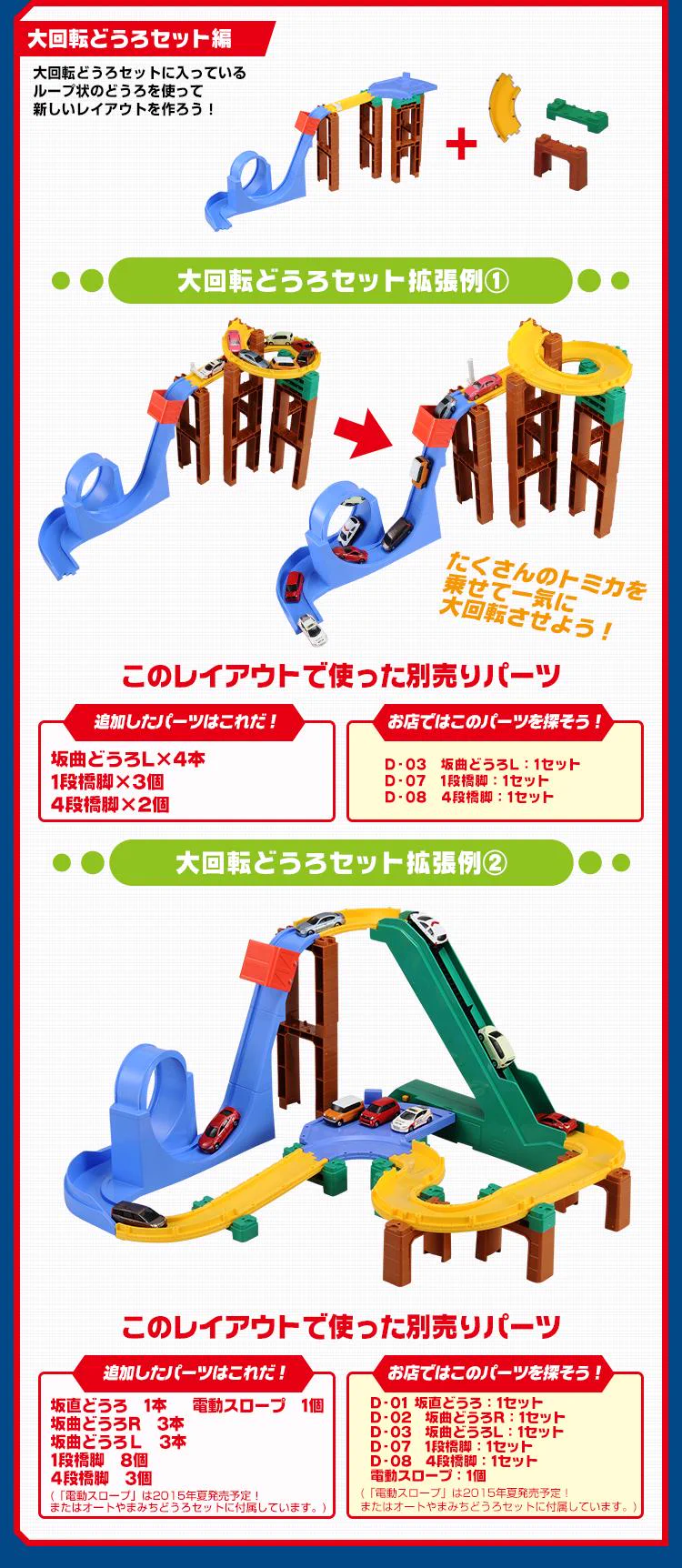 Tomica system トミカ 電動スロープ トミカシステム 3WAY オートやま