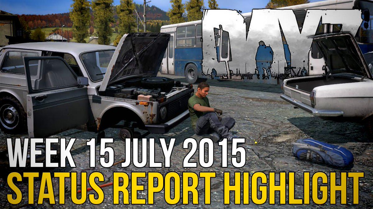 #DayZ Status Report Highlight: 15 July 2015 - 0.58 &amp; 0.59 Infos DayzTV.com/video/dayz-sta… with <a href="/SepticFalcon/">SepticFalcon</a>