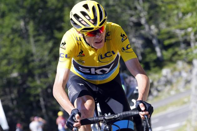 cyclingweekly's tweet photo. Chris Froome overtakes Tom Simpson in Cycling Weekly’s All-Time British Ranking | http://t.co/l7lfxlKS5V http://t.co/1P766LAa8S