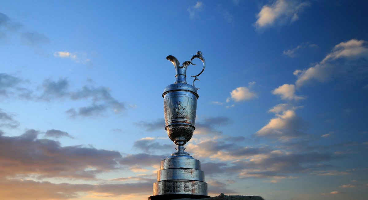 TheOpen's tweet photo. Good morning, world.
Welcome to the 144th Open at St Andrews.
#TheOpen http://t.co/EGLFPKZ0bZ