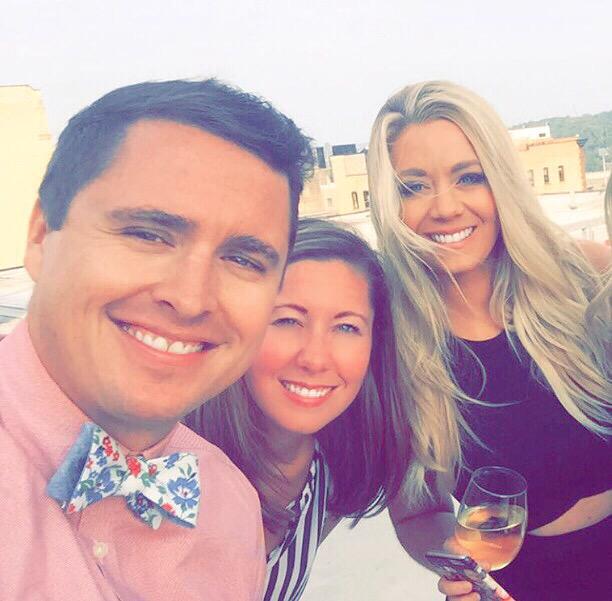 Flow Event Group all smiles with our emcee <a href="/mnbridemag/">MN Bride magazine</a> #BestOf2015MNBride