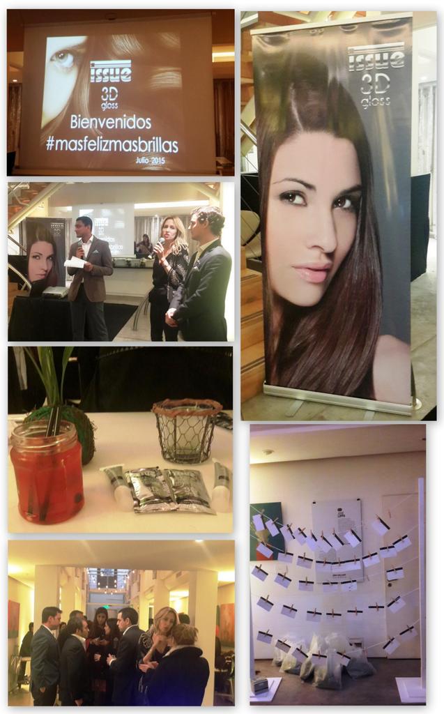 silvipasok's tweet photo. LINDO EVENTO😗🔝con brillo y color p/presentar #Issue #3DGloss porque Cuando estás #MasFelizMasBrillas 💎 @LalaBruzoni ! http://t.co/UTccyrM3y9