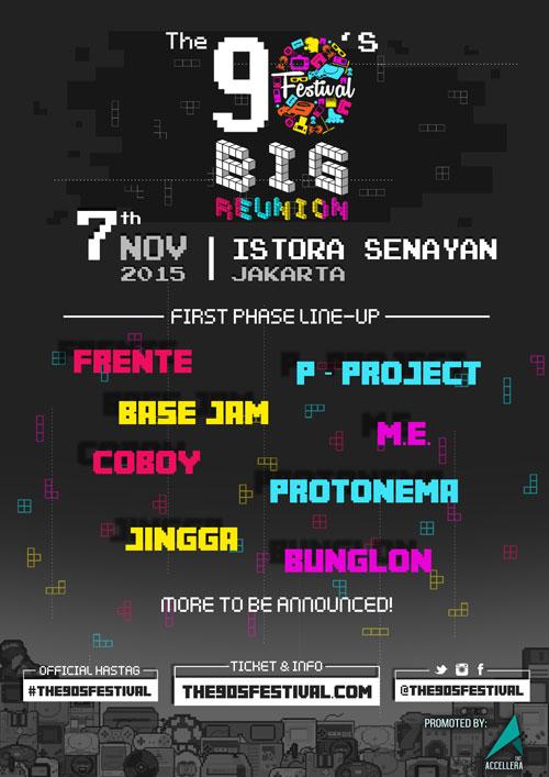 Setelah Sebelumnya Sukses Menggelar Acara di Bandung, @The90sFestival Akan Hadir di Jakarta ow.ly/PFDhq