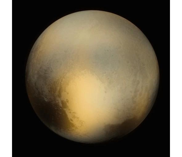 Slate's tweet photo. From Hubble to New Horizons ... See how much better the best just got: http://t.co/g0ohspDv52 http://t.co/QoFkJma2At