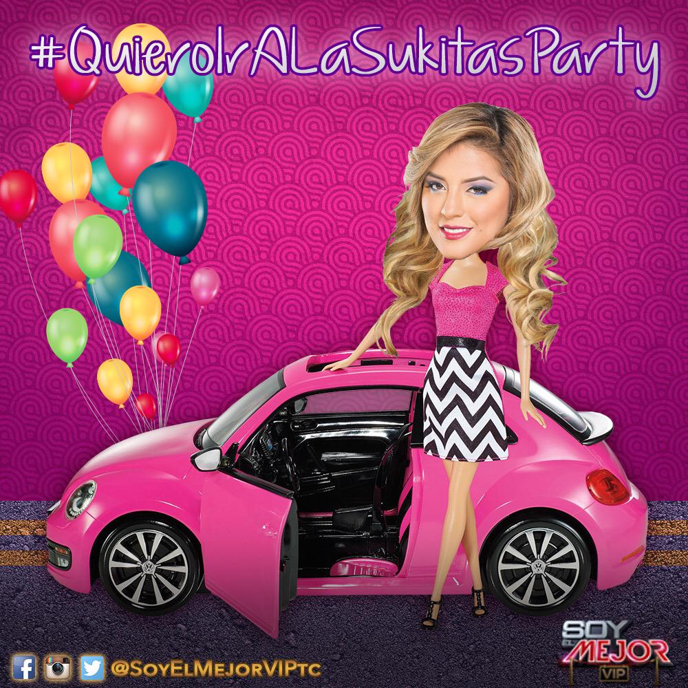 tcsoyelmejor's tweet photo. Da RT a este tuit y gana DOS ENTRADAS para #QuieroIrALaSukitasParty. ¡Participa!

#LosVIPsomosPrimeros te premiamos. http://t.co/2CQZsrEbWL