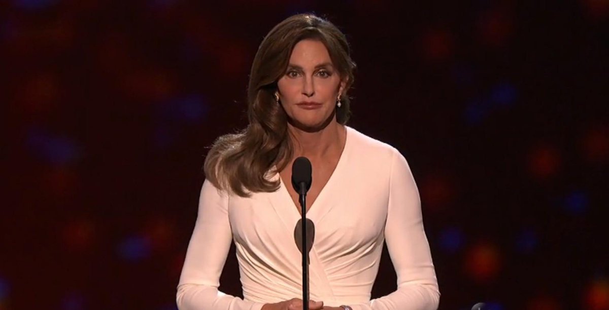 mashable's tweet image. Caitlyn Jenner, at the #ESPYS, says her mission is to promote "accepting people for who they are."